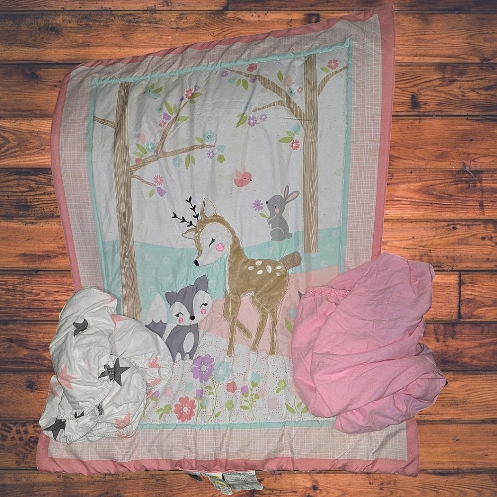 Crib sheet set